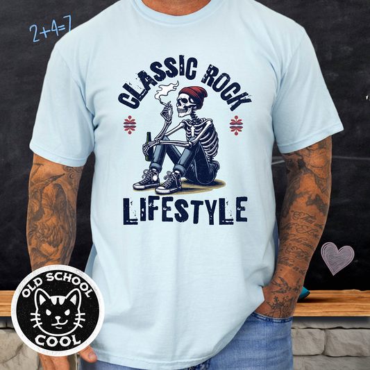 Classic Rock Lifestyle Skeleton Tee