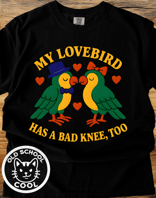 Bad Knee Lovebirds T-shirt