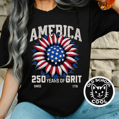 American Grit Sunflower Tee