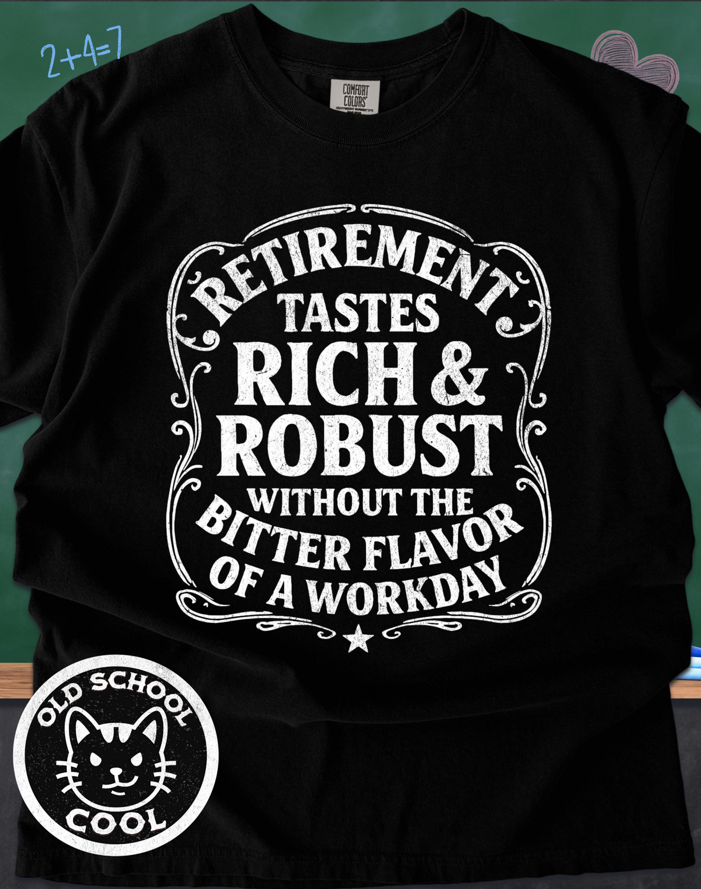 Rich Robust Retirement Label T-shirt