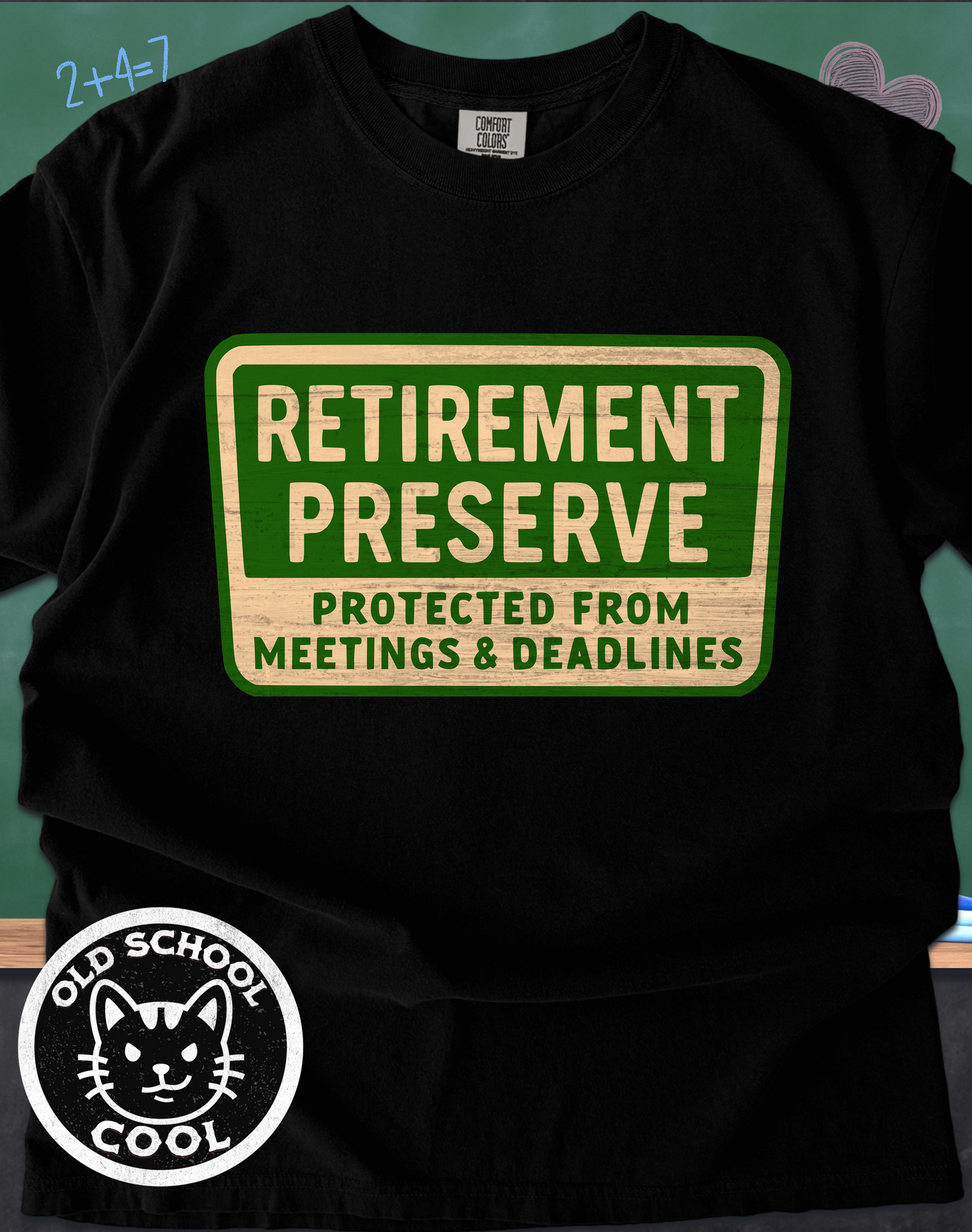 Retirement Preserve State Park Style Tee