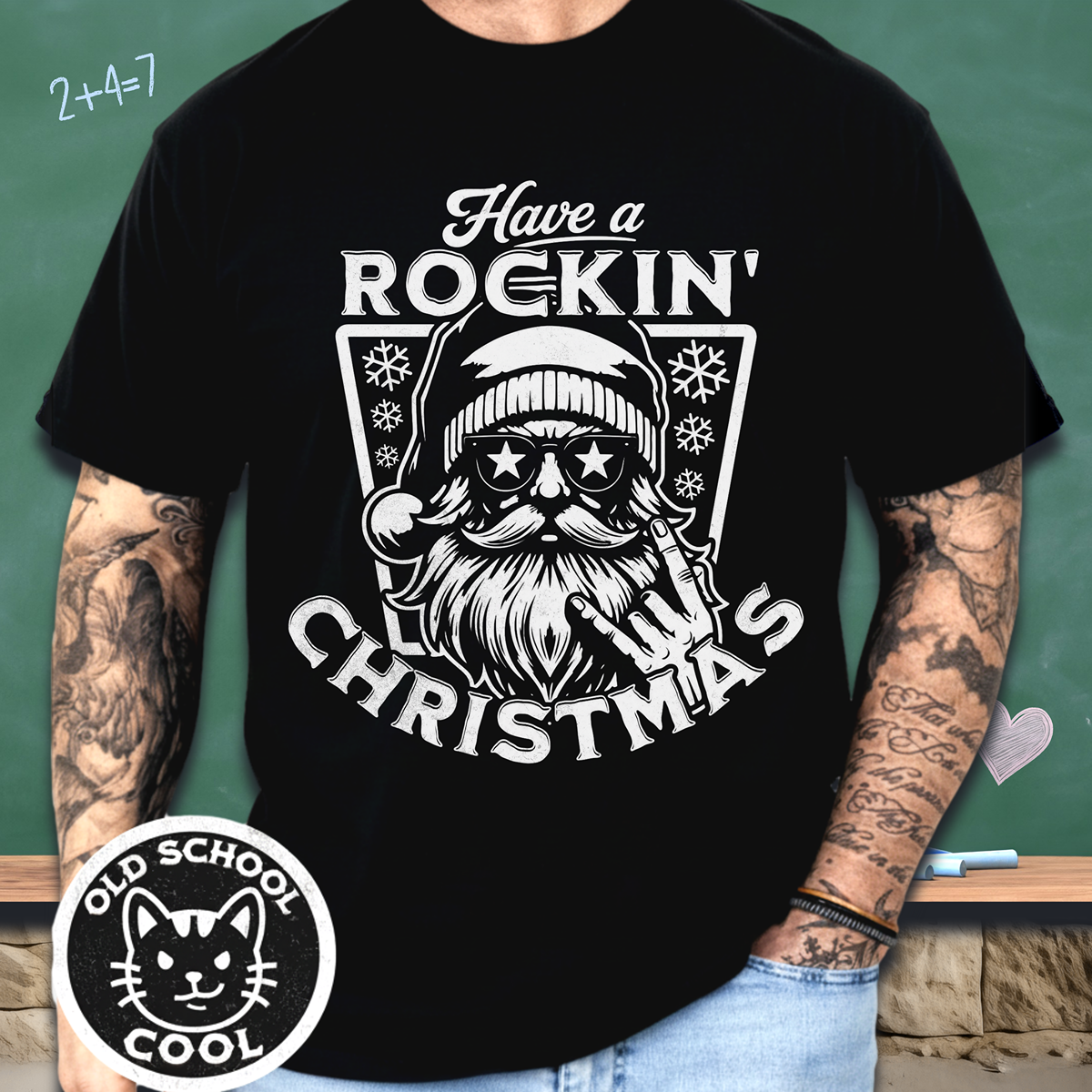 Rockin' Santa Tee