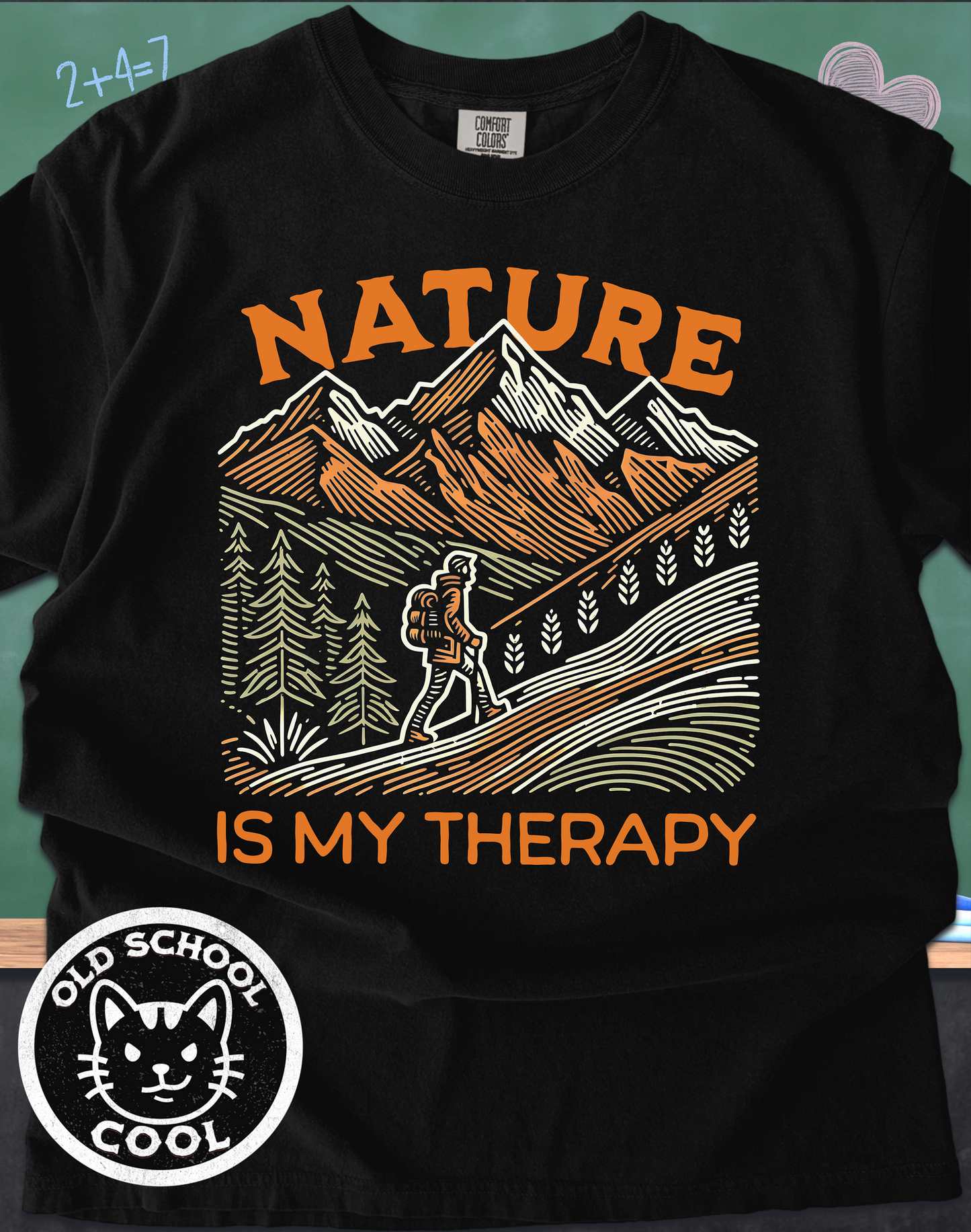 Nature Is the Therapy Hiking Tee