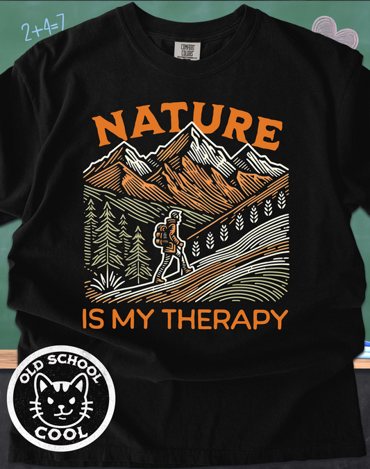 Nature Is the Therapy Hiking Tee