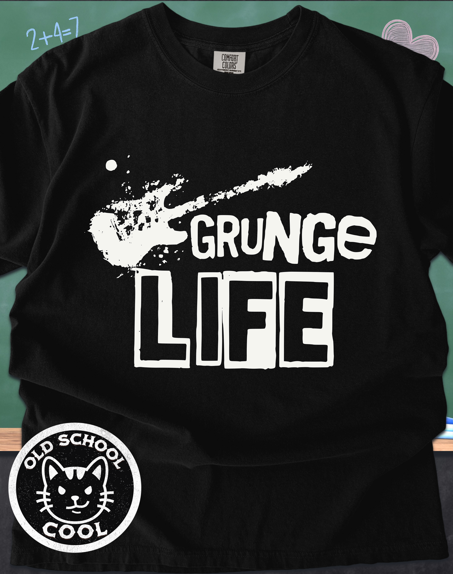 Grunge Life Electric Guitar Tee