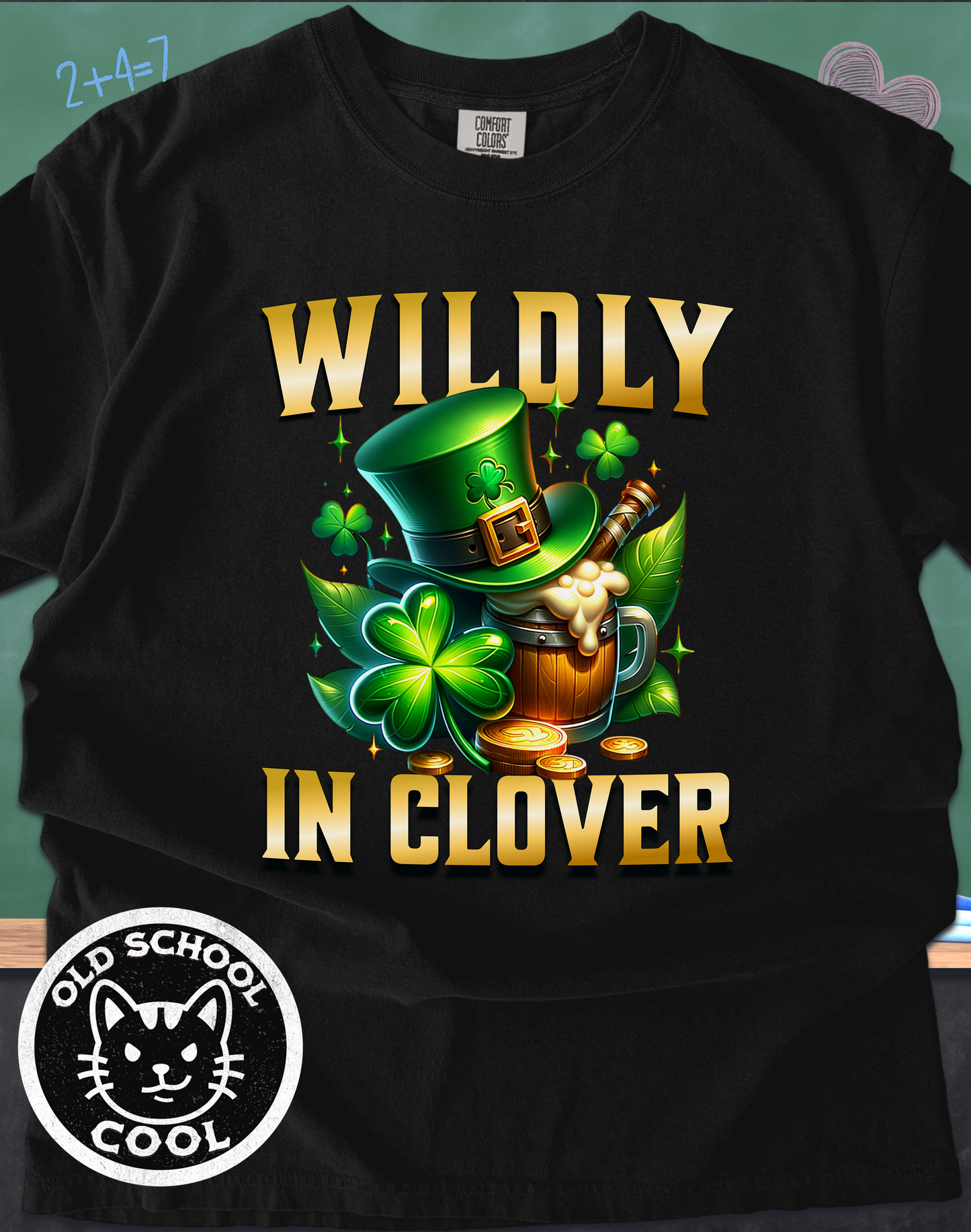 Wildly in Clover St. Patrick's Day Tee