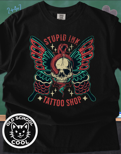 Stupid Ink Tattoo Shop Vintage Tee