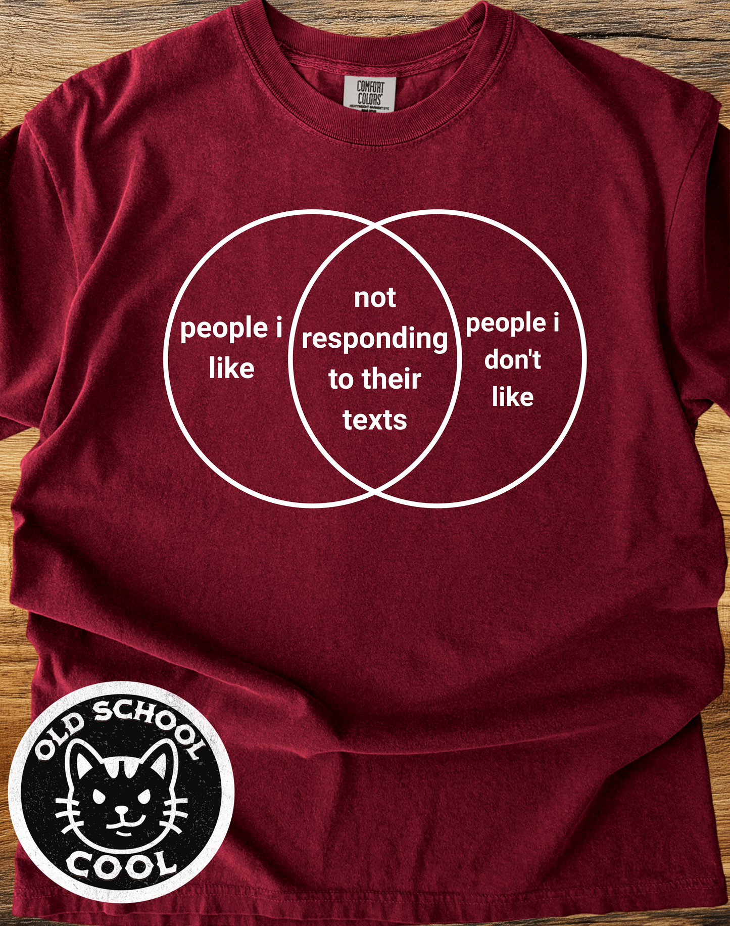 Text Response Venn T-Shirt