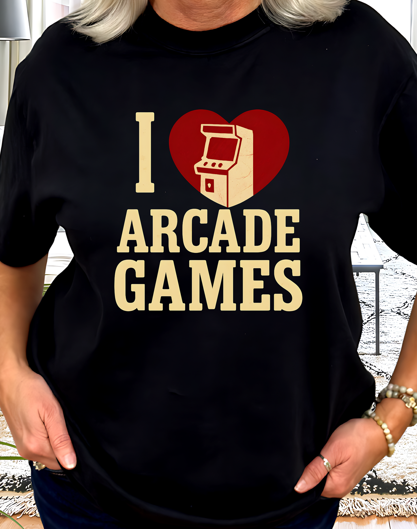 I ❤️ Arcade Games Tee