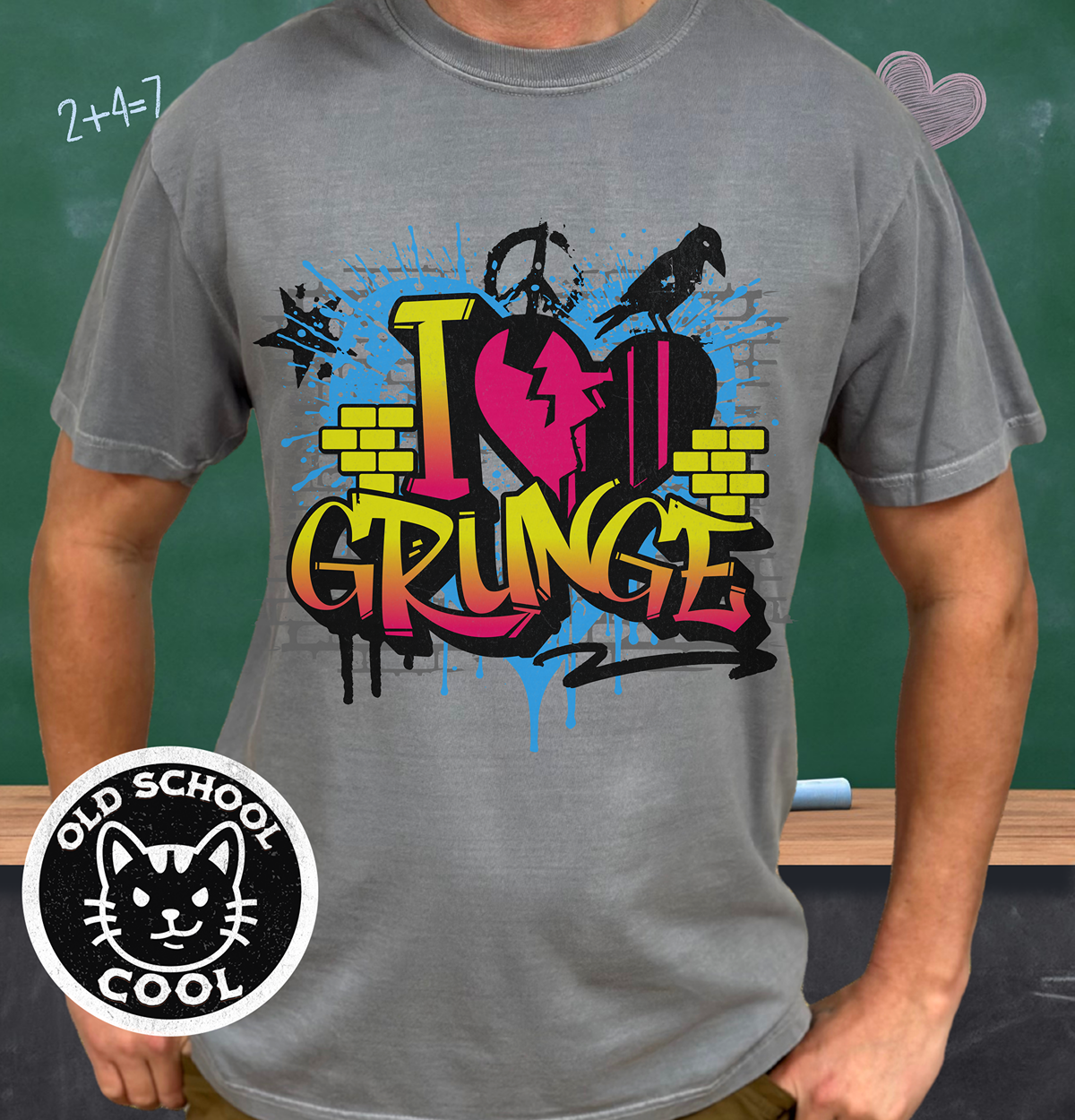 Graffiti Grunge Tee