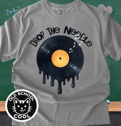 Drop the Needle Vinyl Drip Tee