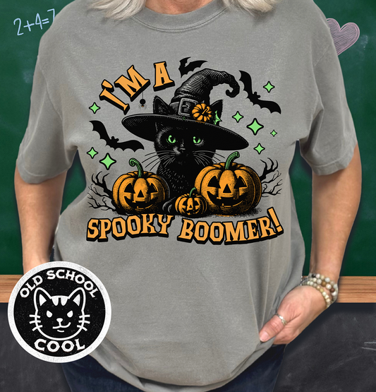 Spooky Boomer Tee - Halloween Shirt