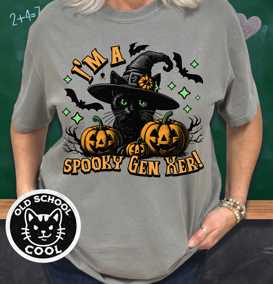 Spooky Gen Xer Tee - Halloween Shirt