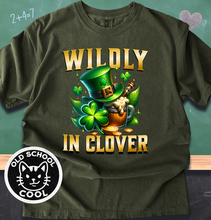 Wildly in Clover St. Patrick's Day Tee