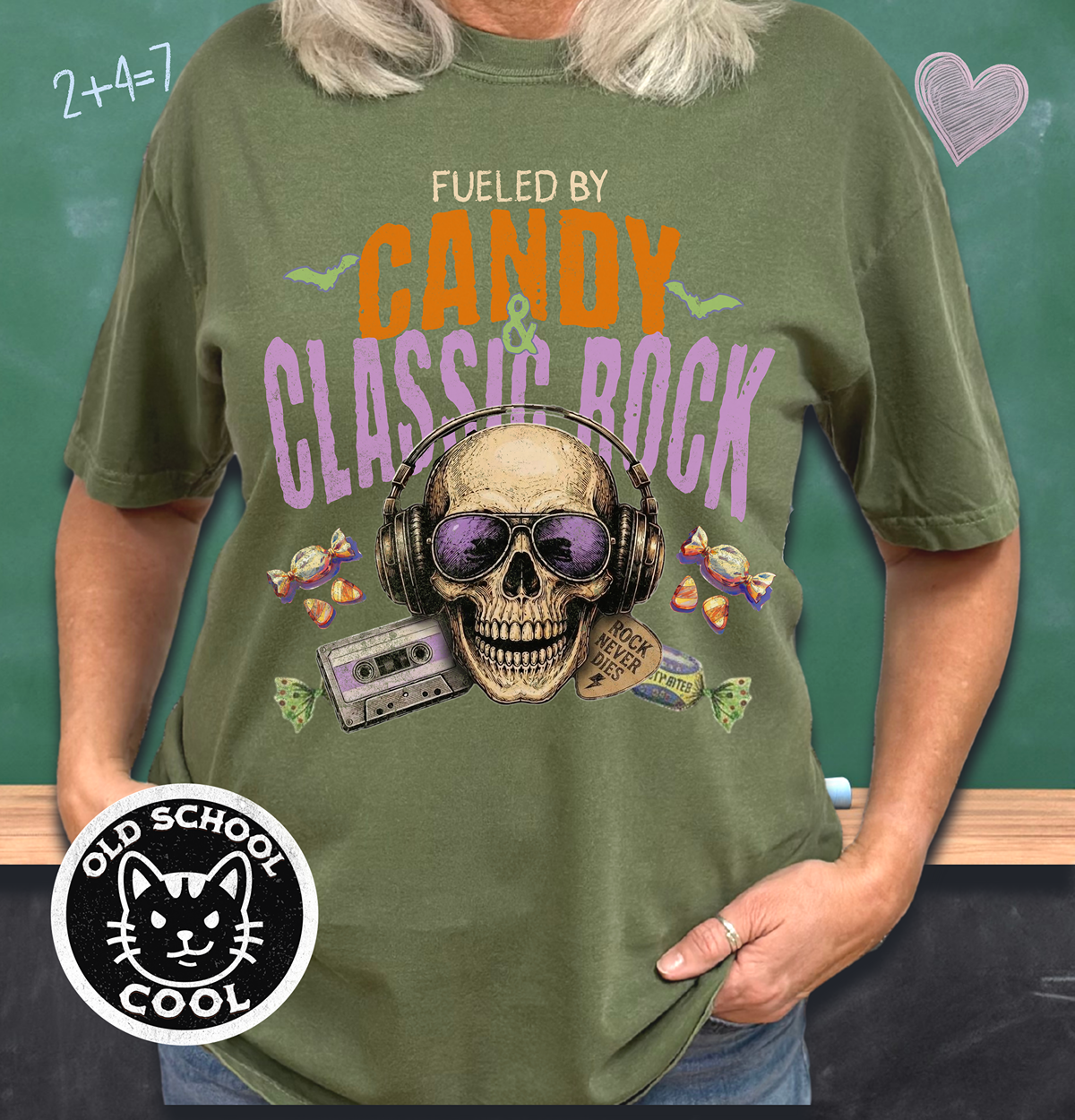 Candy Rock Halloween Tee