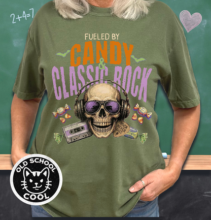 Candy Rock Halloween Tee
