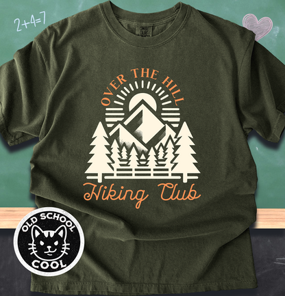 Over the Hill Hiking Club Mountain Tee