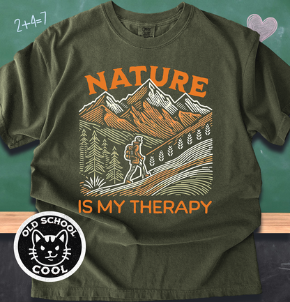 Nature Is the Therapy Hiking Tee