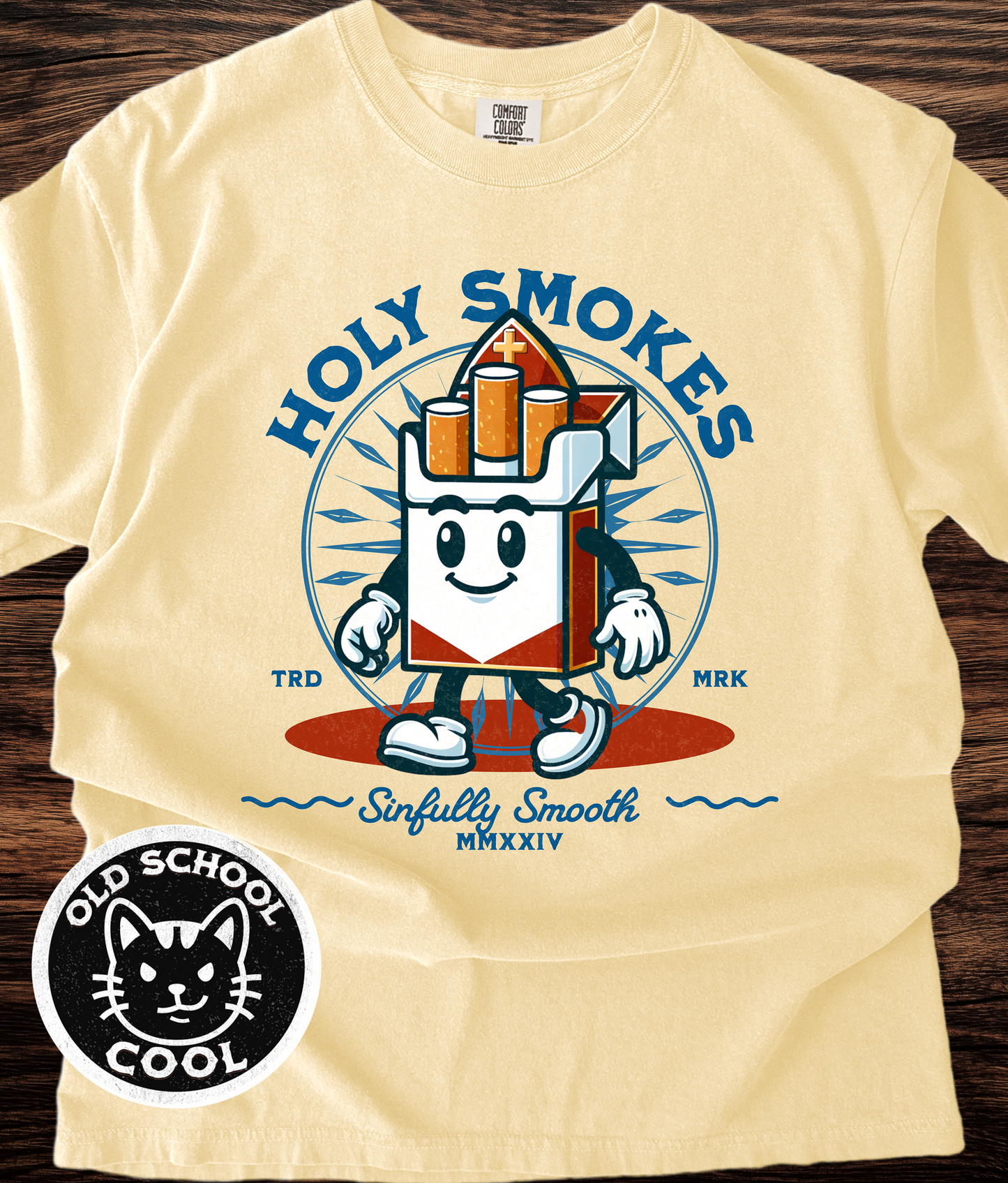 Holy Smokes Sinfully Smooth Tee