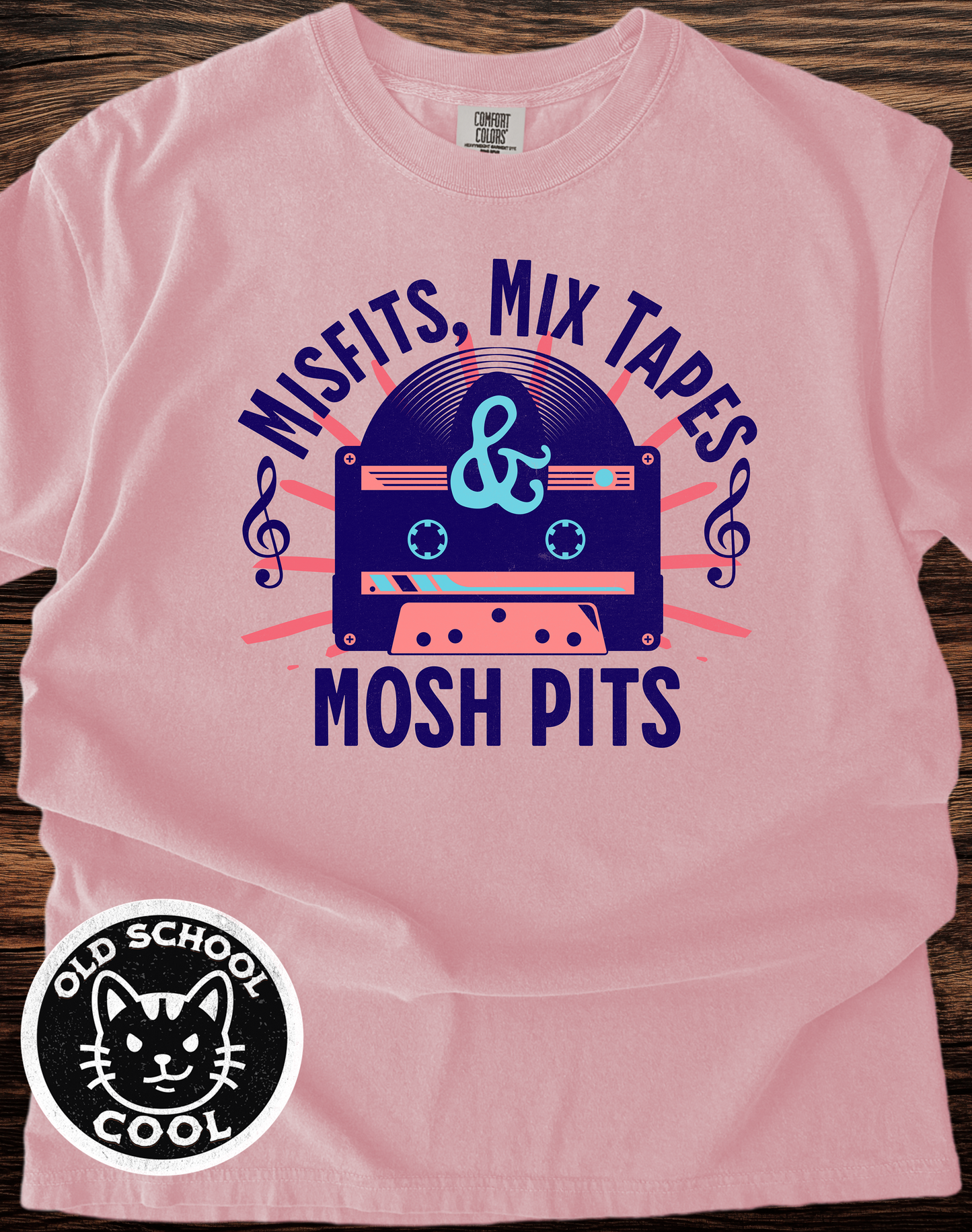 Misfits, Mix Tapes, Mosh Pits Tee