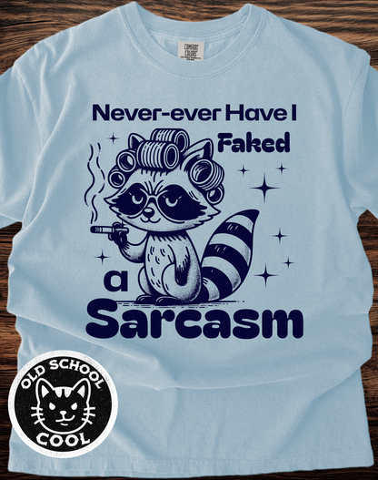 Faked Sarcasm Raccoon Tee