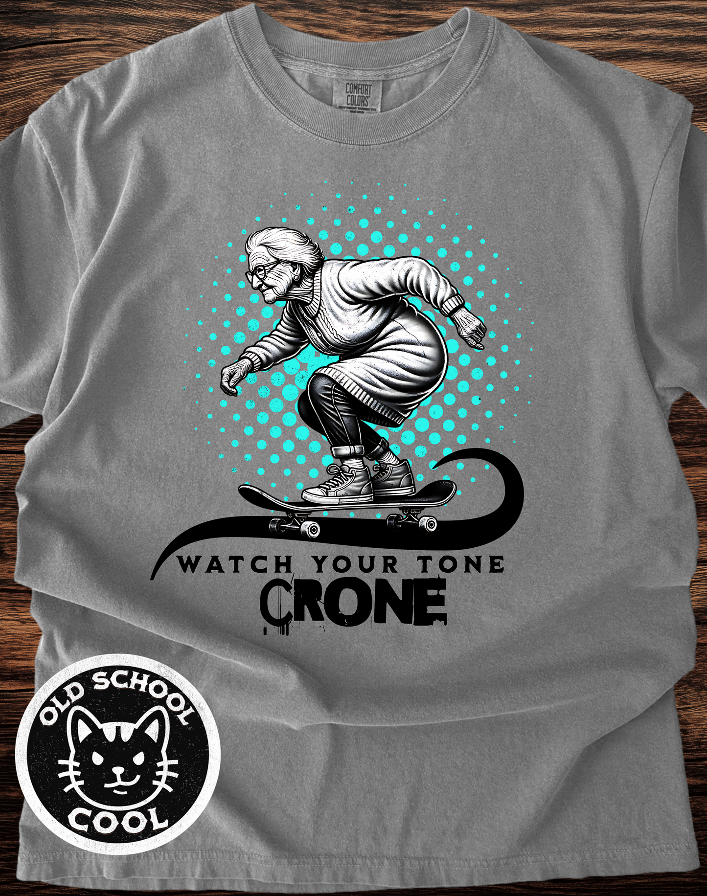 Tone Crone Skatergram Tee