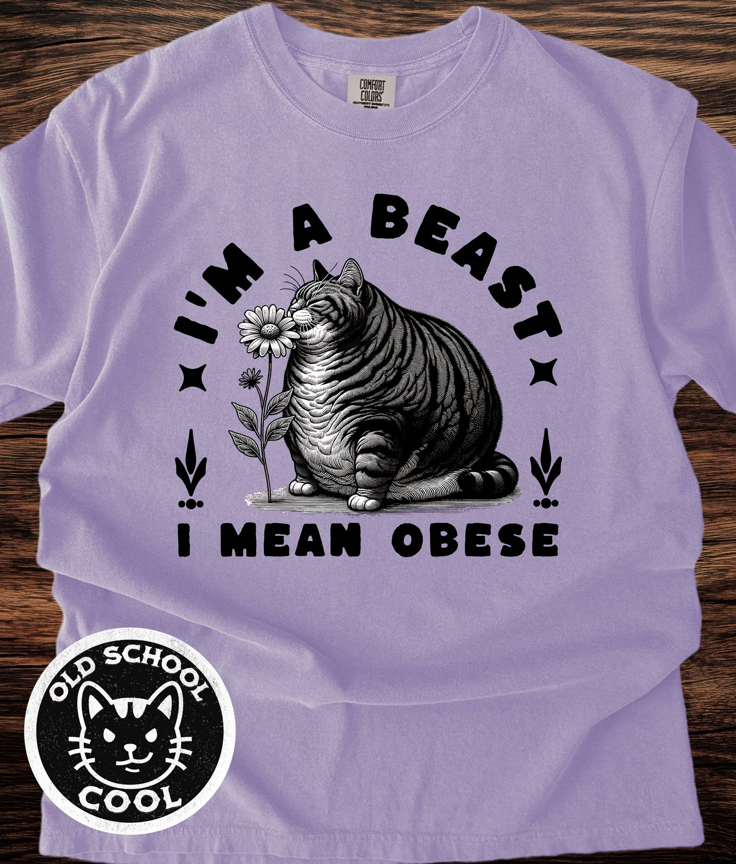 Obese Beast Cat T-shirt