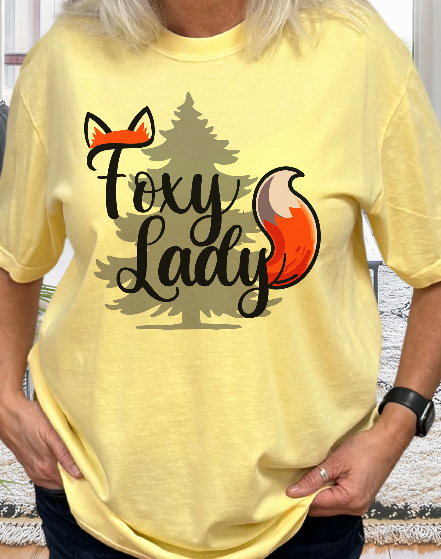 Retro Foxy Lady T-Shirt
