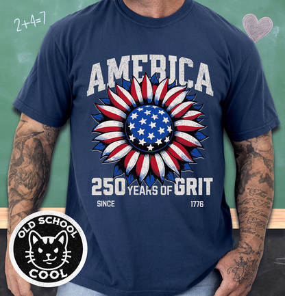 American Grit Sunflower Tee