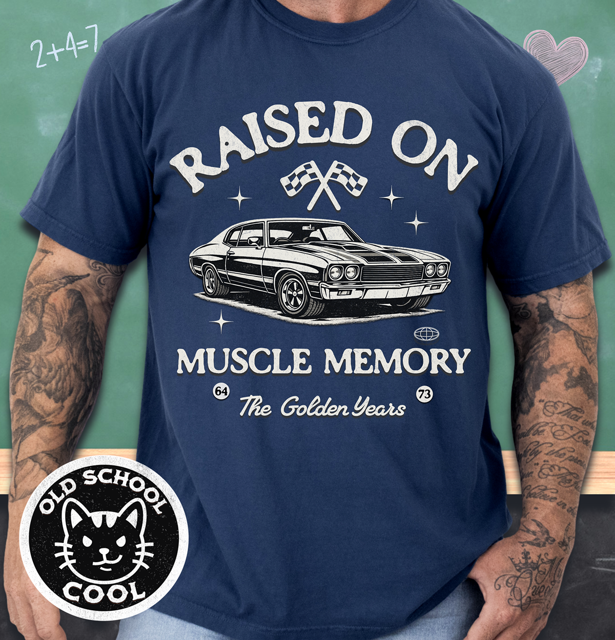Raised on Muscle Memory Tee