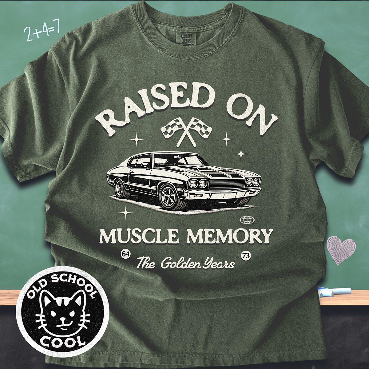 Raised on Muscle Memory Tee