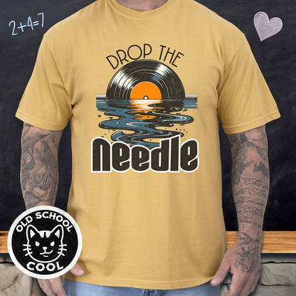 Needle Drop Vinyl Melt Tee