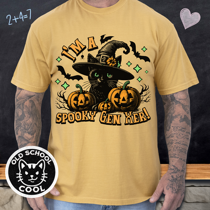 Spooky Gen Xer Tee - Halloween Shirt