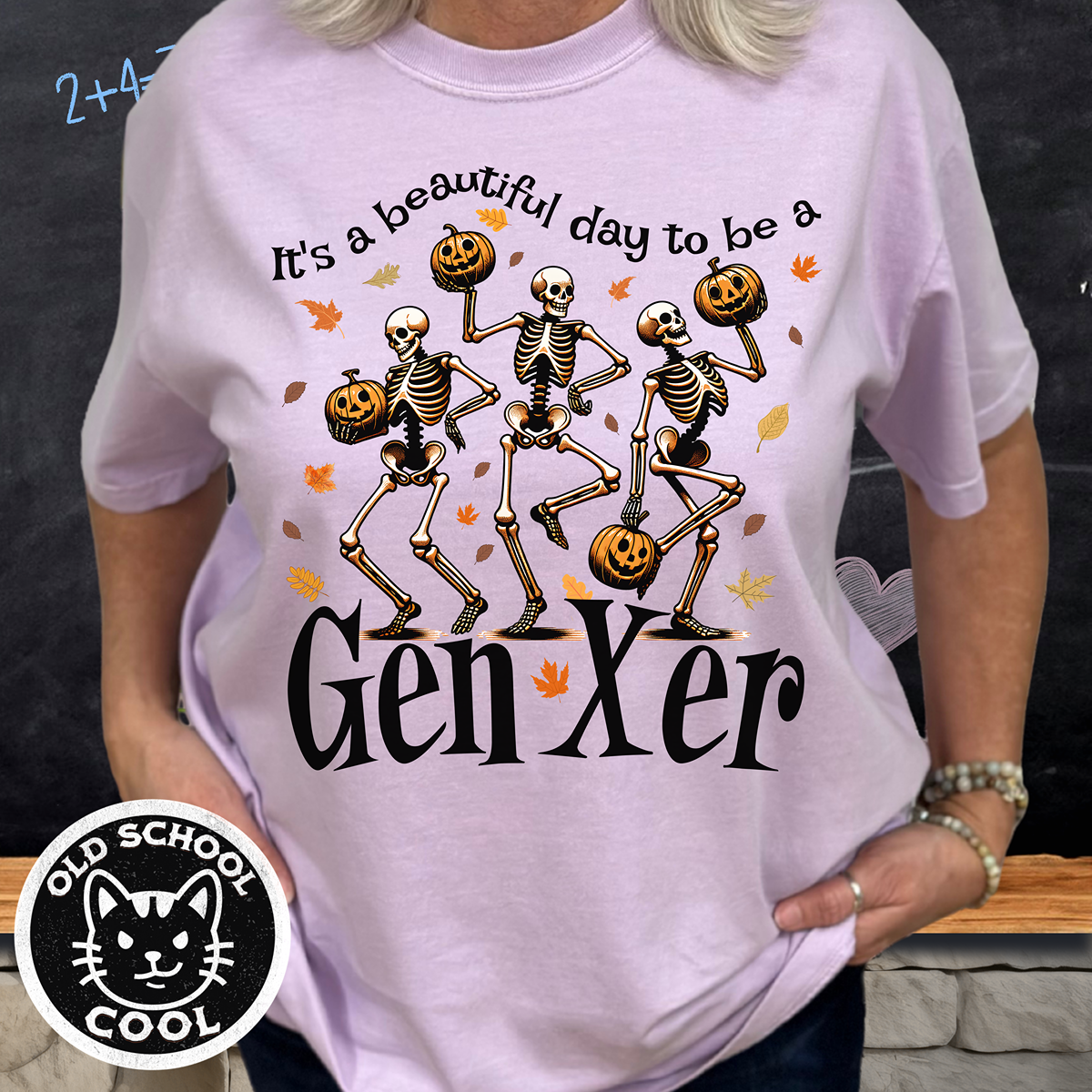 Beautiful Gen Xer Skeleton Tee - Halloween Shirt
