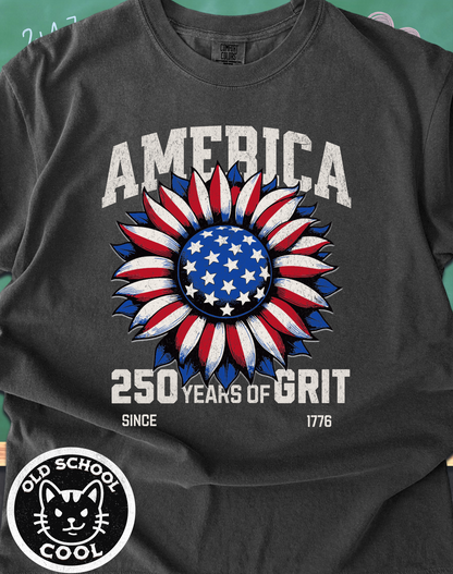 American Grit Sunflower Tee