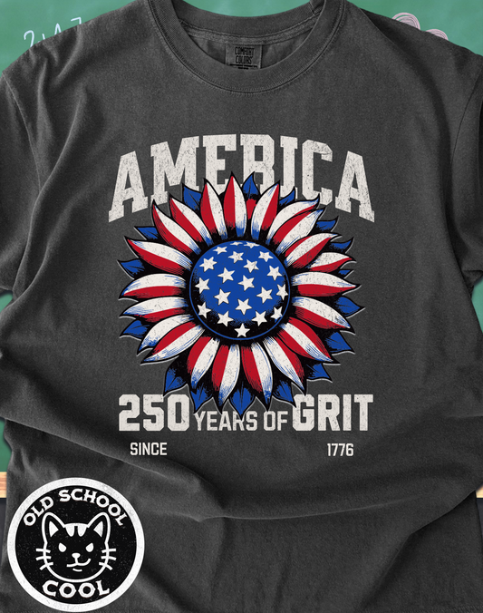 American Grit Sunflower Tee