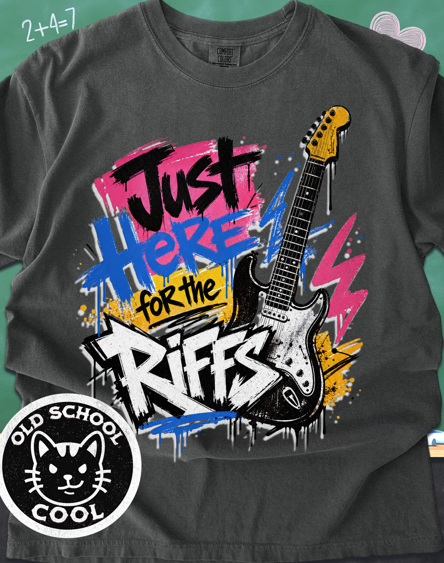 Graffiti Riffs Tee