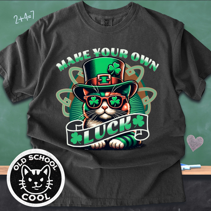 Make Your Own Luck Cat Tee