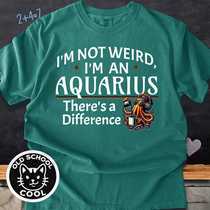 Weird Aquarius Steampunk Octopus Tee