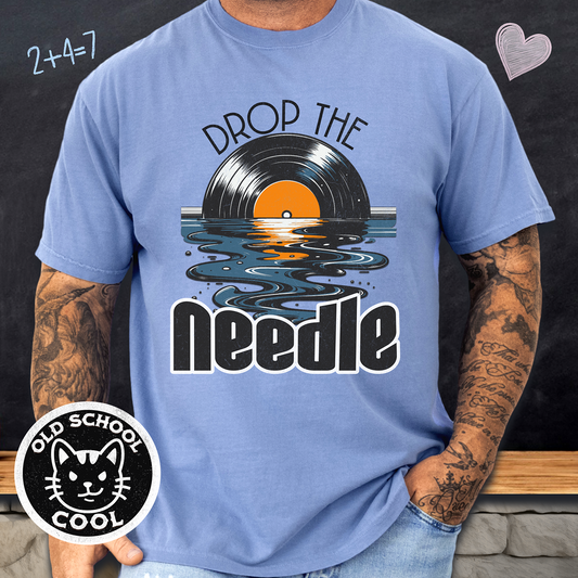 Needle Drop Vinyl Melt Tee