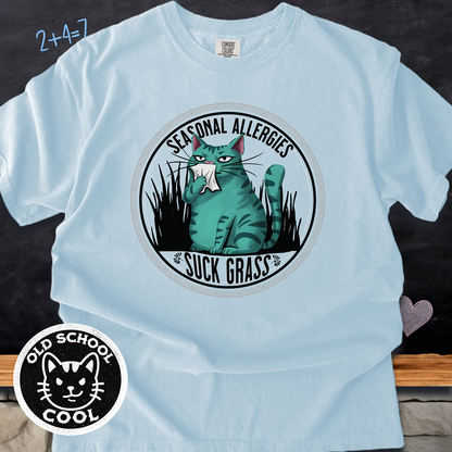 Funny Allergy Cat T-shirt