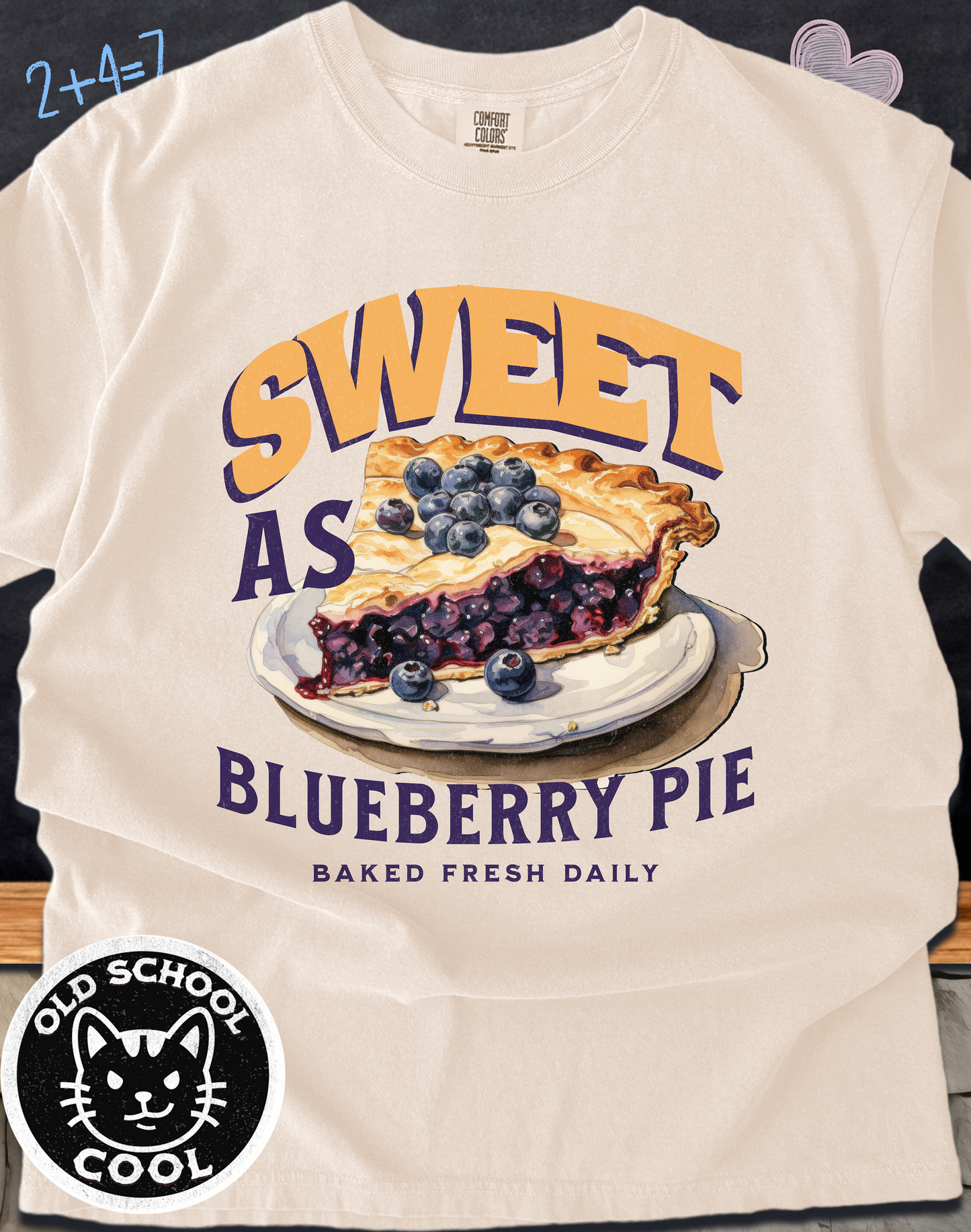 Sweet As Blueberry Pie Tee