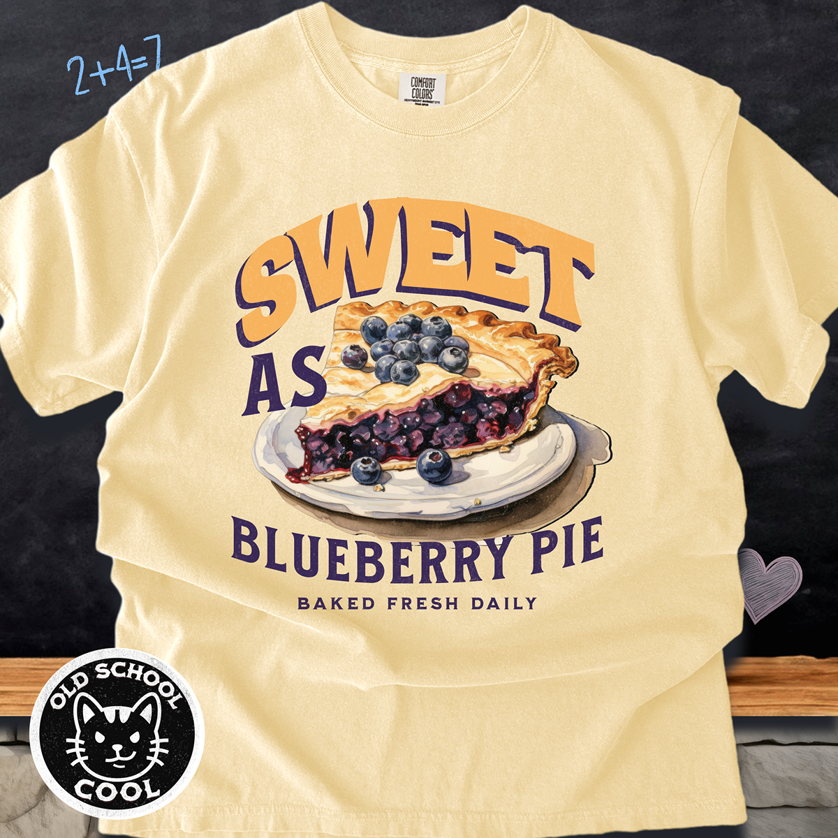 Sweet As Blueberry Pie Tee
