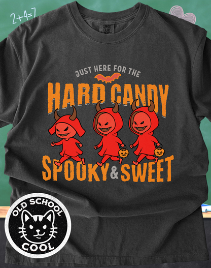 Just Here for Hard Candy Lil Devils Tee - Halloween Shirt