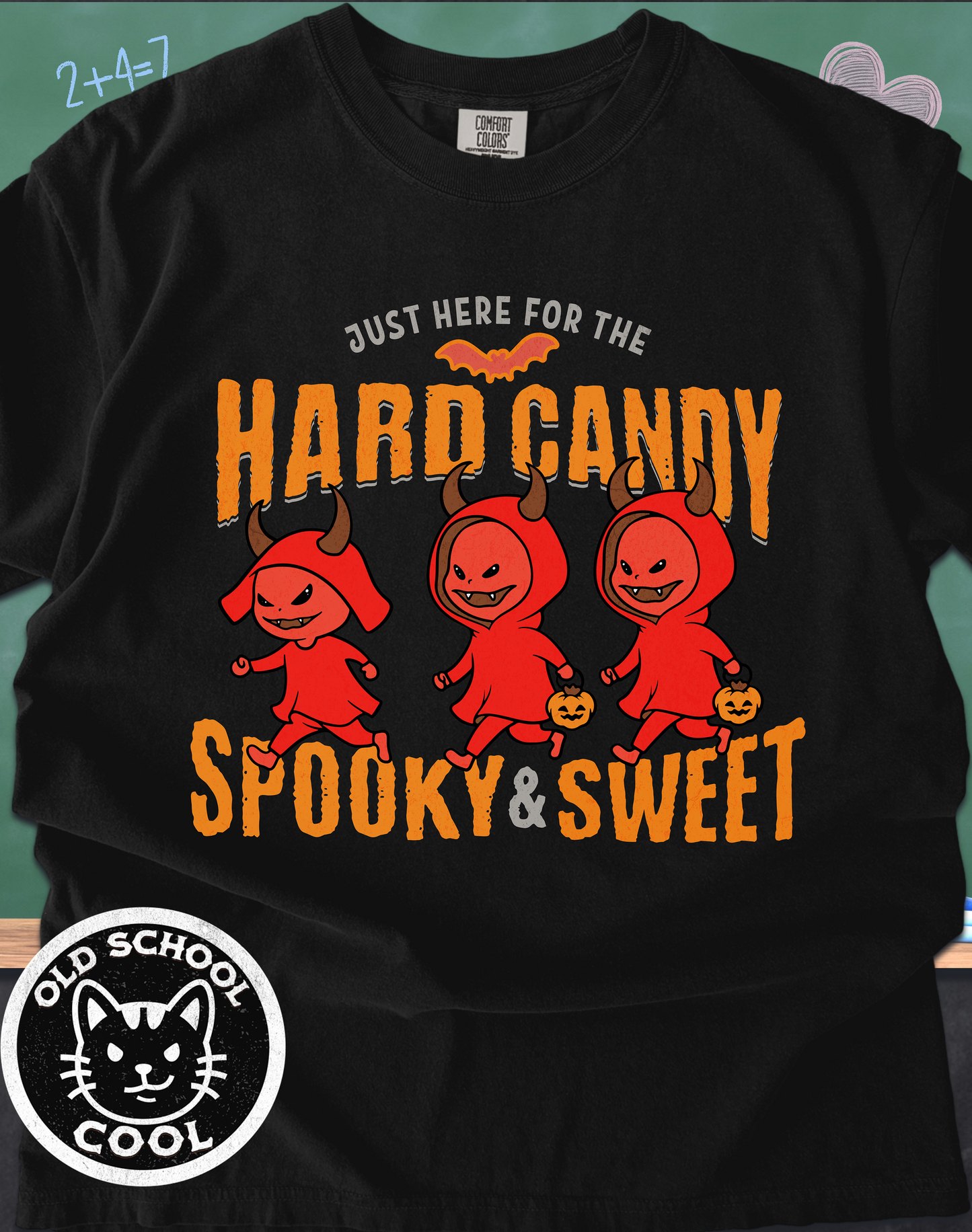 Just Here for Hard Candy Lil Devils Tee - Halloween Shirt