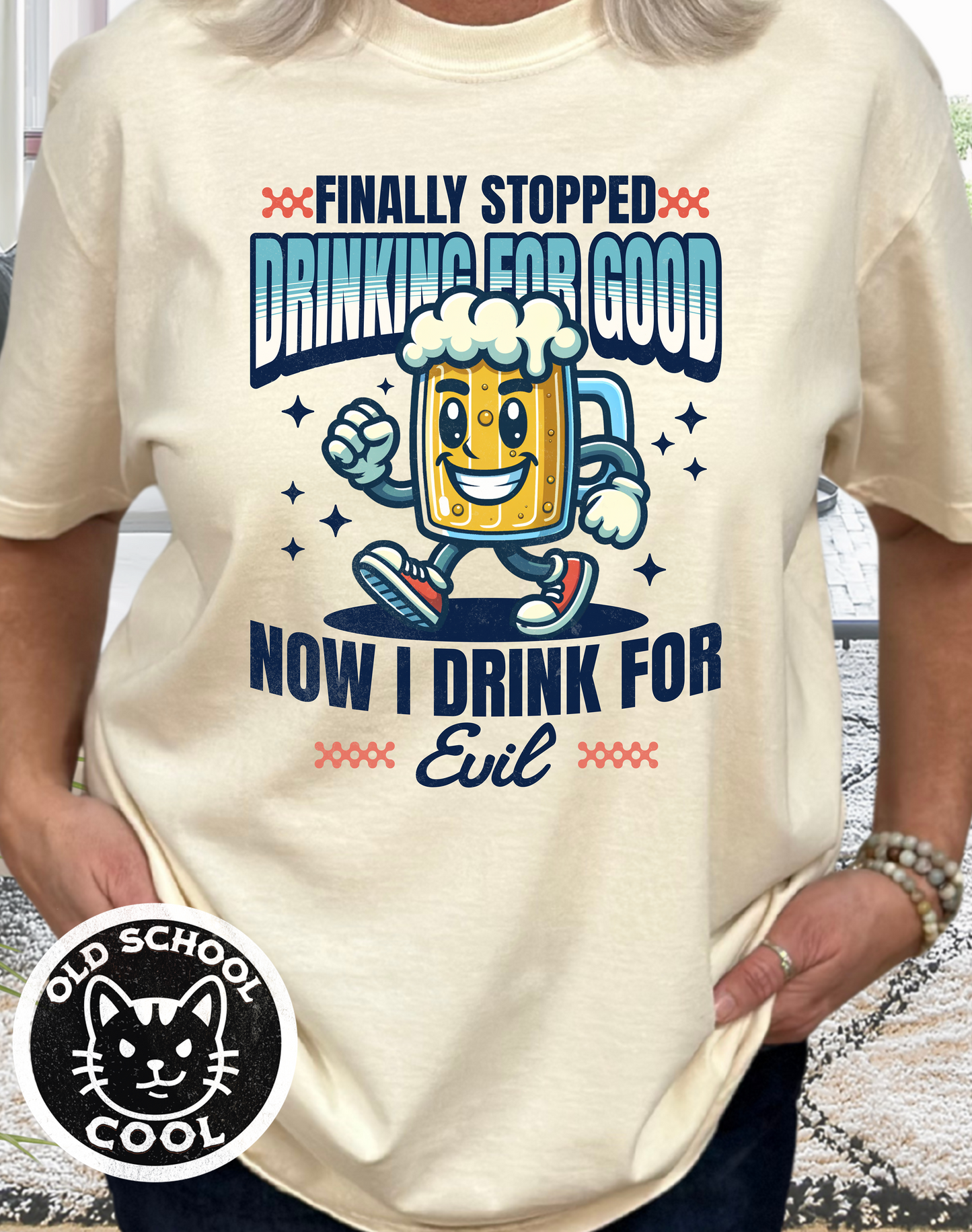 Evil Beer Drinker Tee