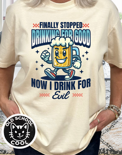 Evil Beer Drinker Tee