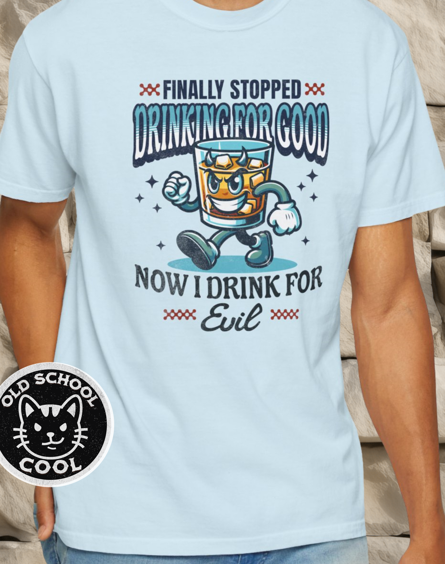 Evil Whiskey Drinker Tee