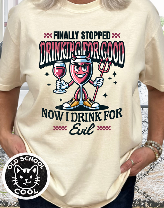 Mascot Wine Drinker T-Shirt