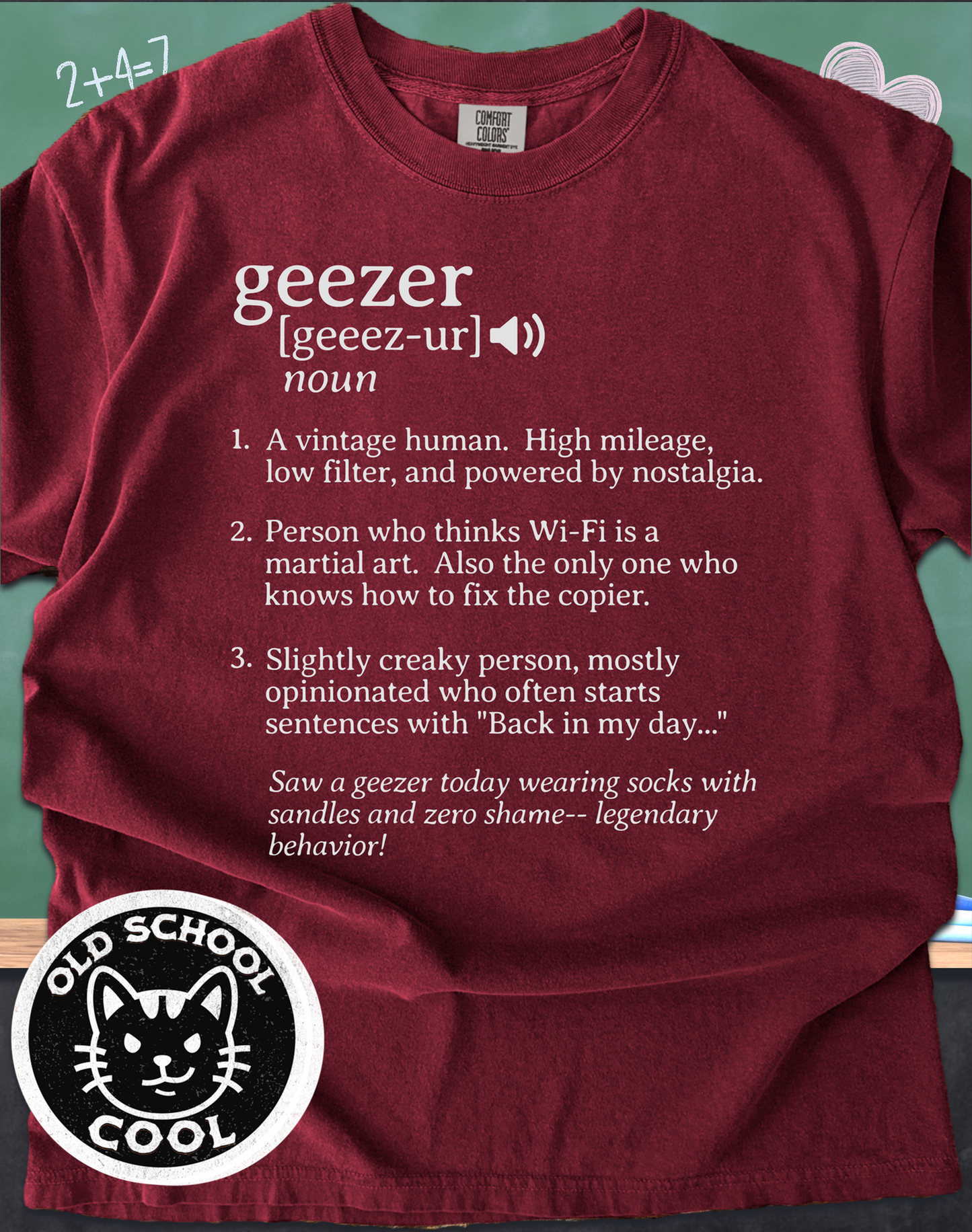 Geezer Definition Tee